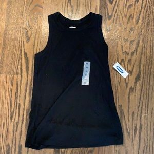 brand new black womens old navy tank top